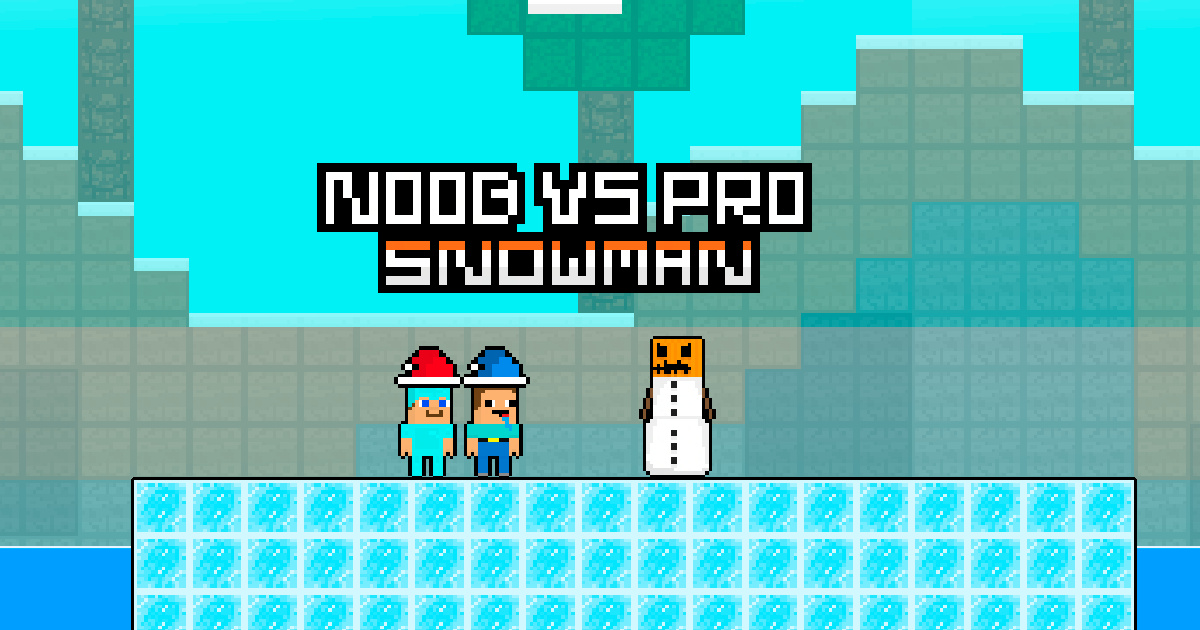 Image Noob vs Pro Snowman