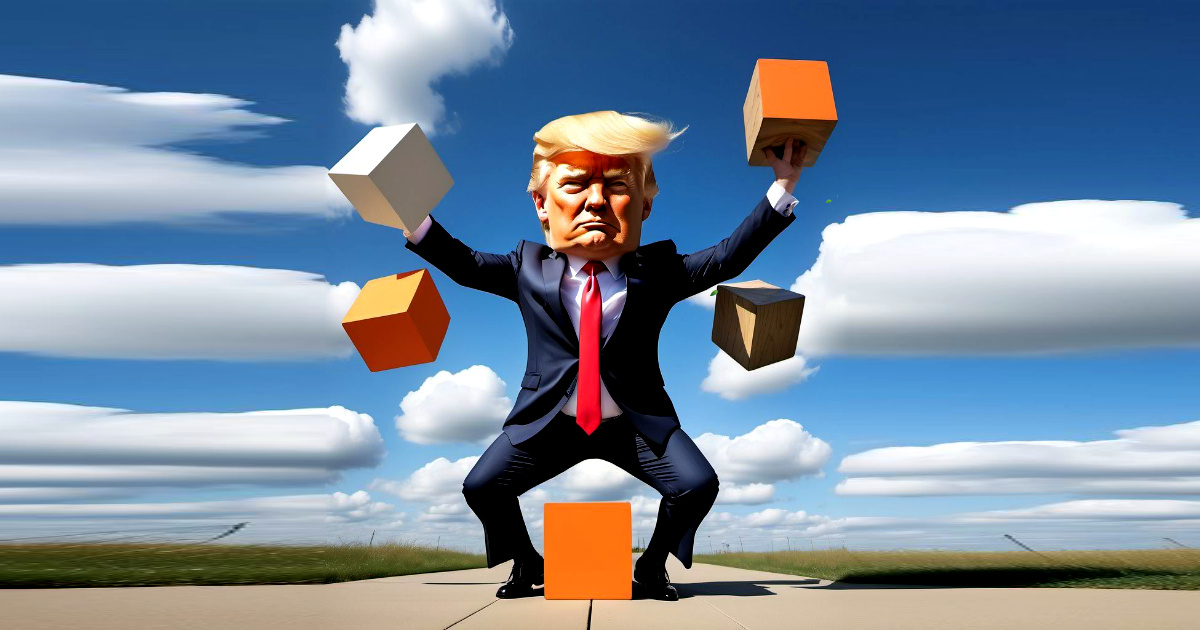 Image Trump Wobble Walk Challenge